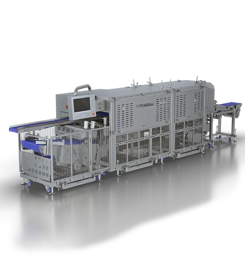 Grasselli ATF Automatic Tray Filling Line