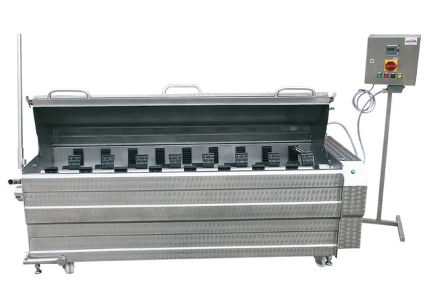 Hubert Haas Automatic Scalding and Dehairing Machine Type H(N)SKR / H(N)SKL