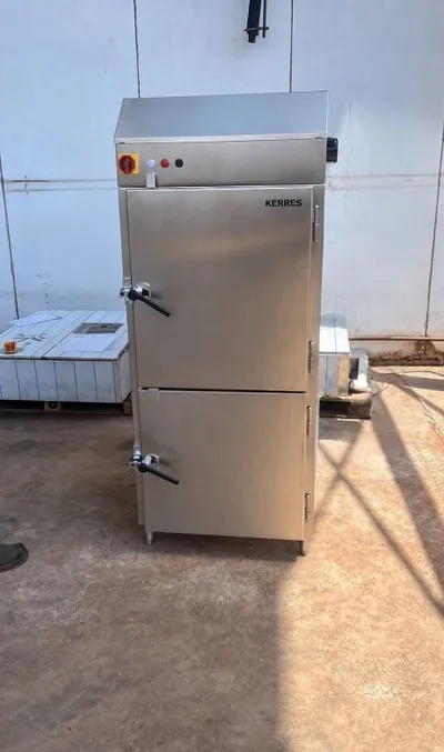 A Kerres unit positioned on site ahead of assembly