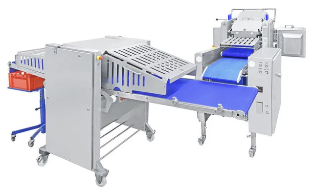 Nock Cube Cutting System with Deposit Conveyor DC 25